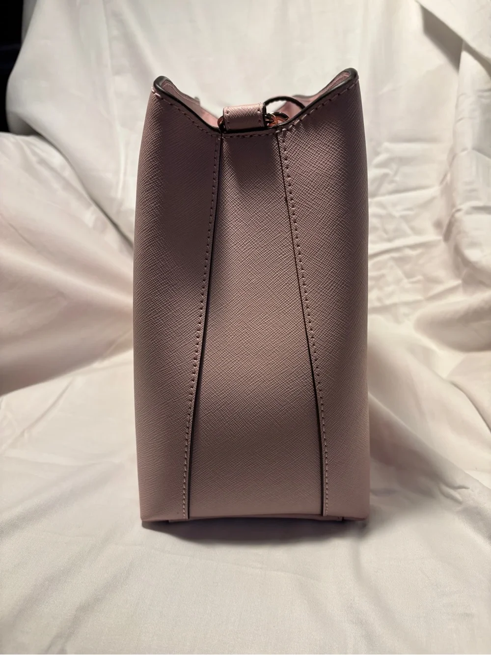 NWOT Michael Kors Blush Saffiano Leather Satchel